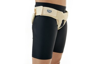 DR. MED HERNIA TRUSS BAND WITH DETACHABLE COMPRESSION PADS B130 MEDIUM