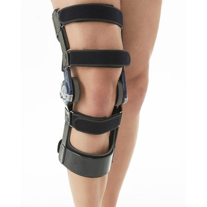 Dr. Med Post Operative Rom Knee Brace With Revolving Dial Lock Left K017 Medium