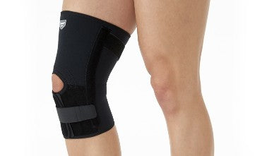 DR. MED UNIVERSAL OPENED KNEE SLEEVES WITH LATERAL STRAPS K032 LARGE LEFT