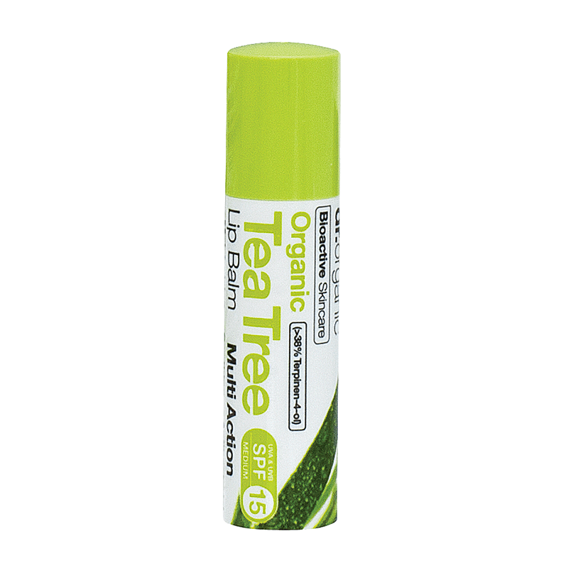 Dr.Organic Tea Tree Lip Balm Spf15 5.7ml