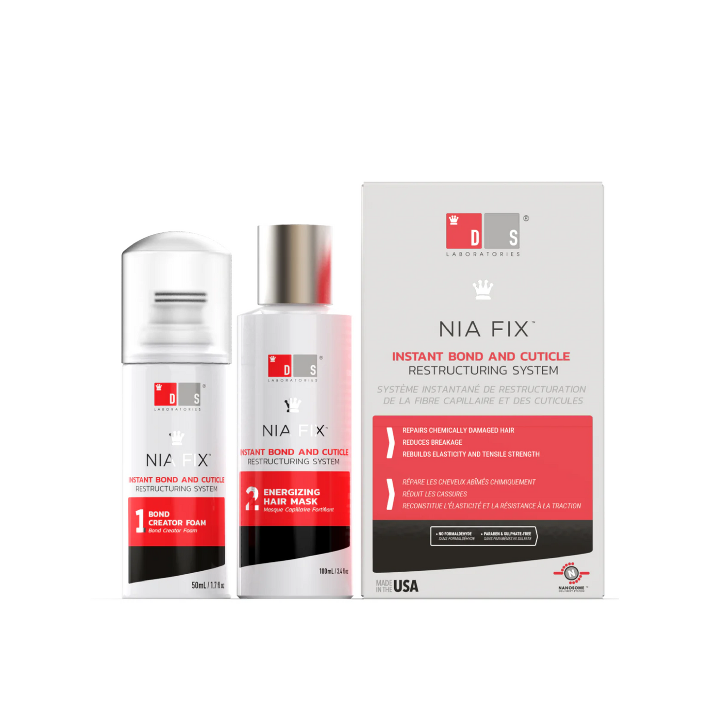 Ds Lab Nia Fix Instant Bond & Cuticle Restructuring System
