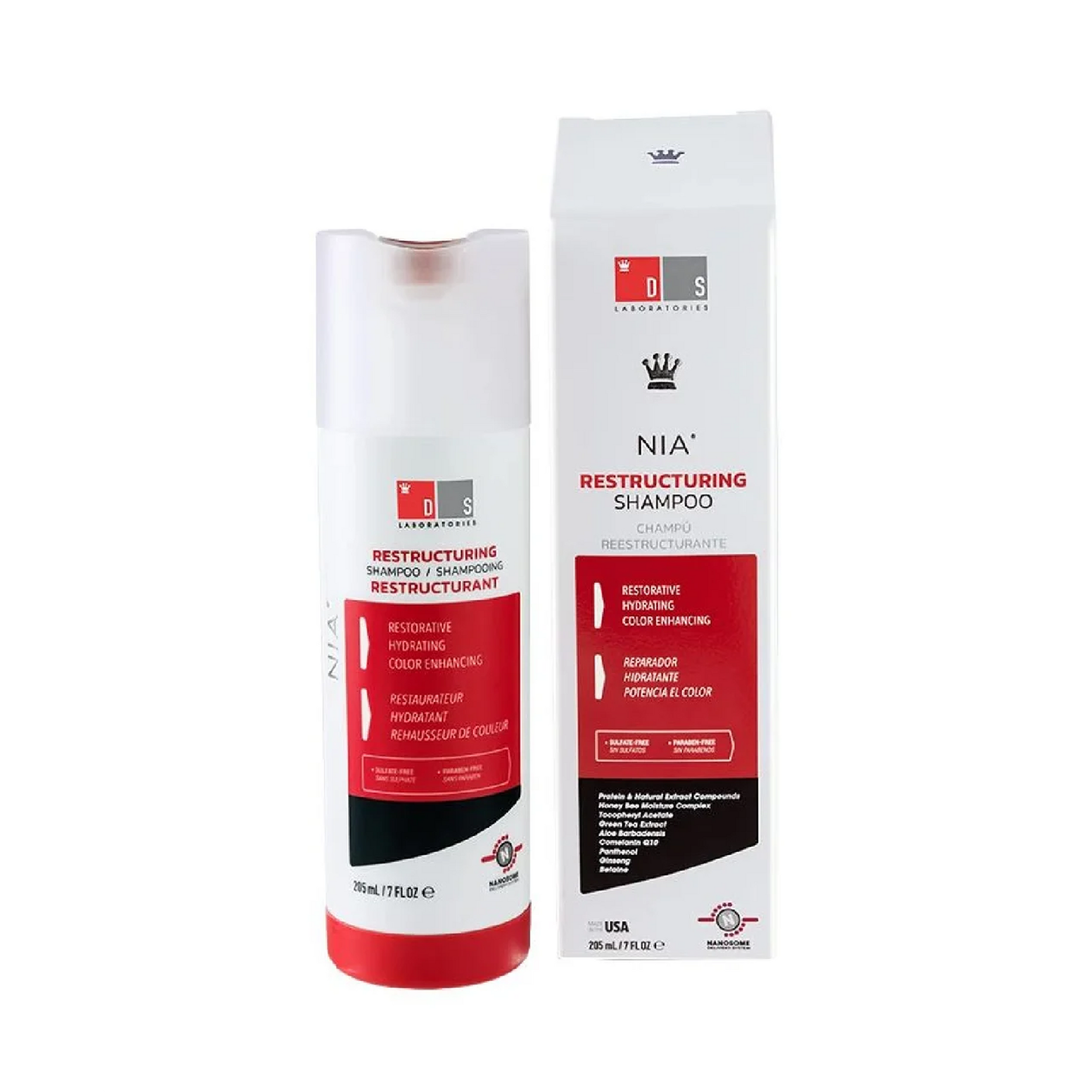 Ds Lab Nia Restructuring Shampoo 205Ml