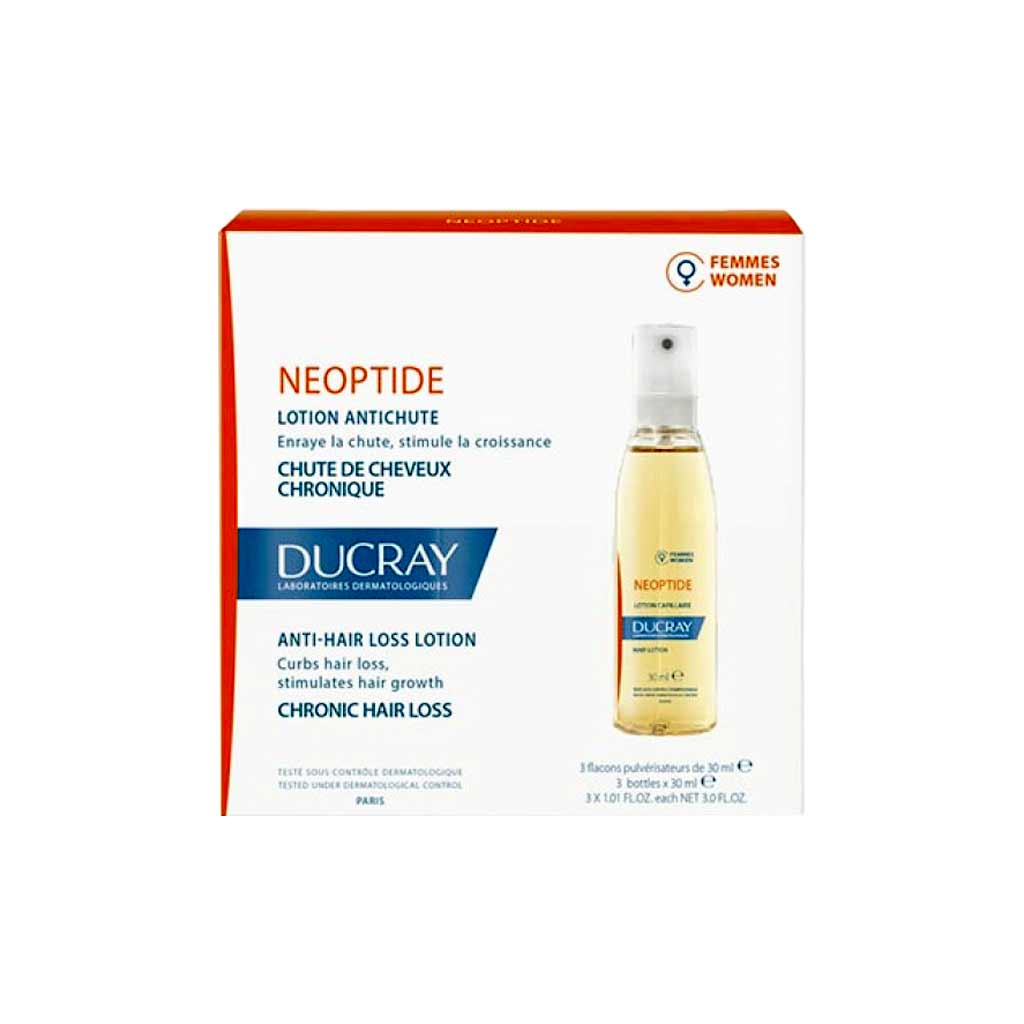 DUCRAY NEOPEPTIDE LOTION 3X30ML+DUCRAY ANAPHASE CREME SHAMPOO 200ML