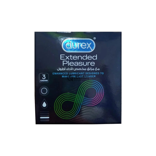 Durex Extended Pleasure Condoms 3'S
