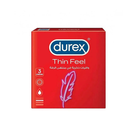 Durex Feel Thin Condoms 3'S