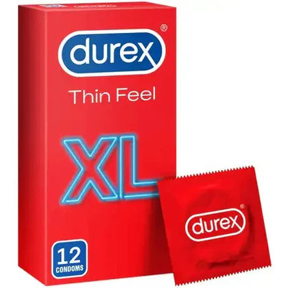 Durex Feel Thin Condoms Xl 12'S