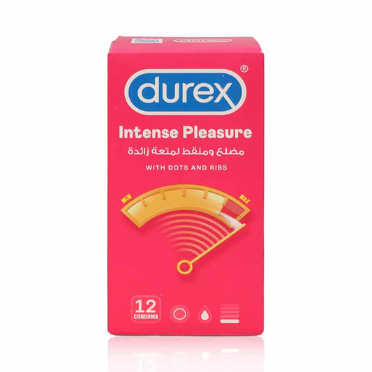 Durex Intense Pleasure Condoms 12'S