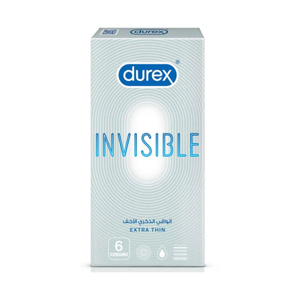 Durex Invisible Extra Thin Condom 6'S