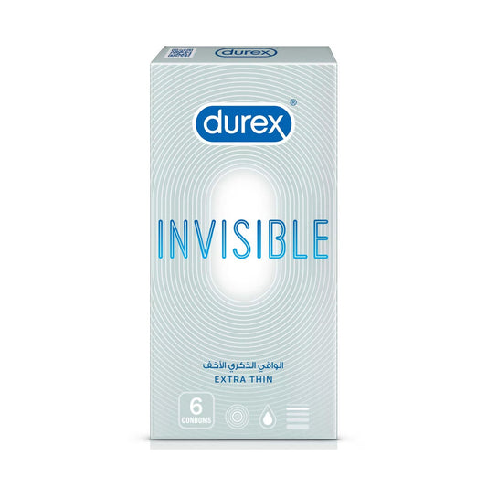 Durex Invisible Extra Thin Condom 6'S