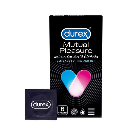 DUREX MUTUAL PLEASURE CONDOMS 6'S