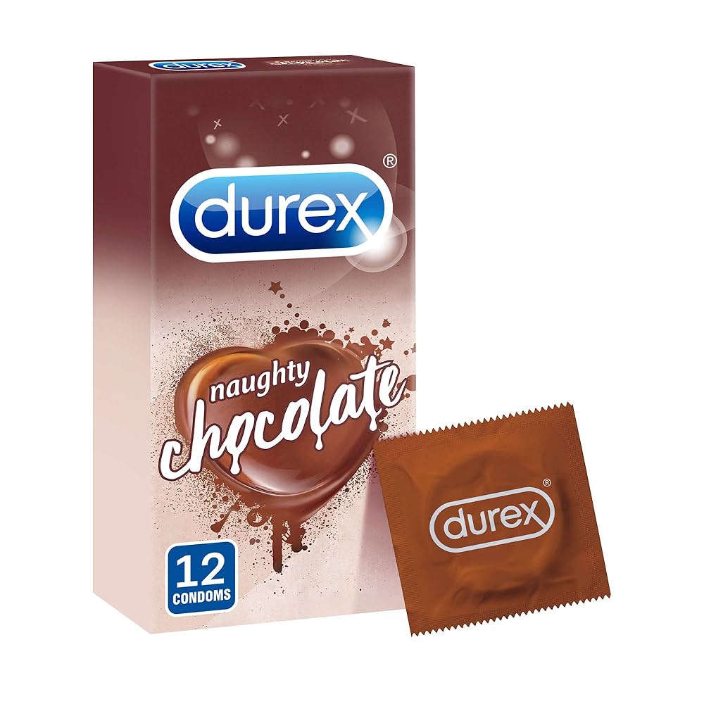 Durex Naughty Chocolate Condoms 12'S
