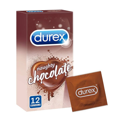 Durex Naughty Chocolate Condoms 12'S