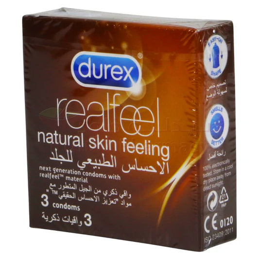 Durex Real Feel Condoms 3'S