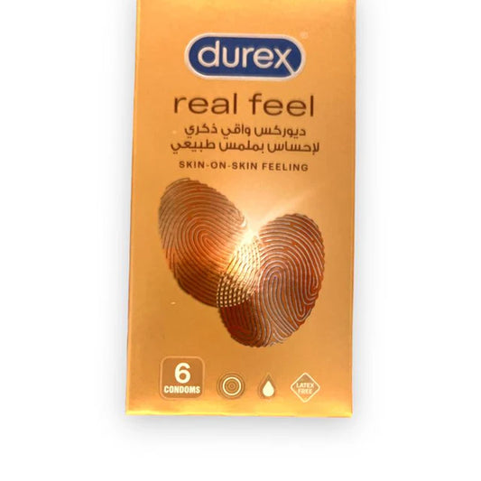 DUREX REAL FEEL CONDOMS 6'S