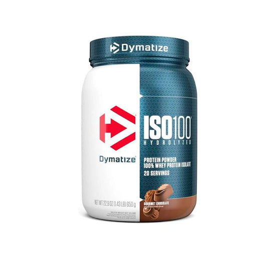Dymatize Iso 100% Whey Protein Powder Gourmet Chocolate 1.43lb(650g)