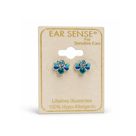 Ear Sense K22 Silver Turquoise Bee