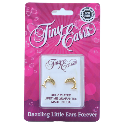 Earrs Dolphin Studs