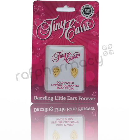 Earrs Te103 Elm Leaf Studs