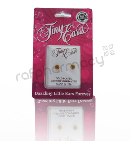 EARRS TE109-11-4MM TIFFANY NOVEMBER GOLD