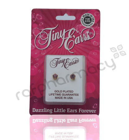 أقراط تيفاني جون الذهبية TE109-6-4MM