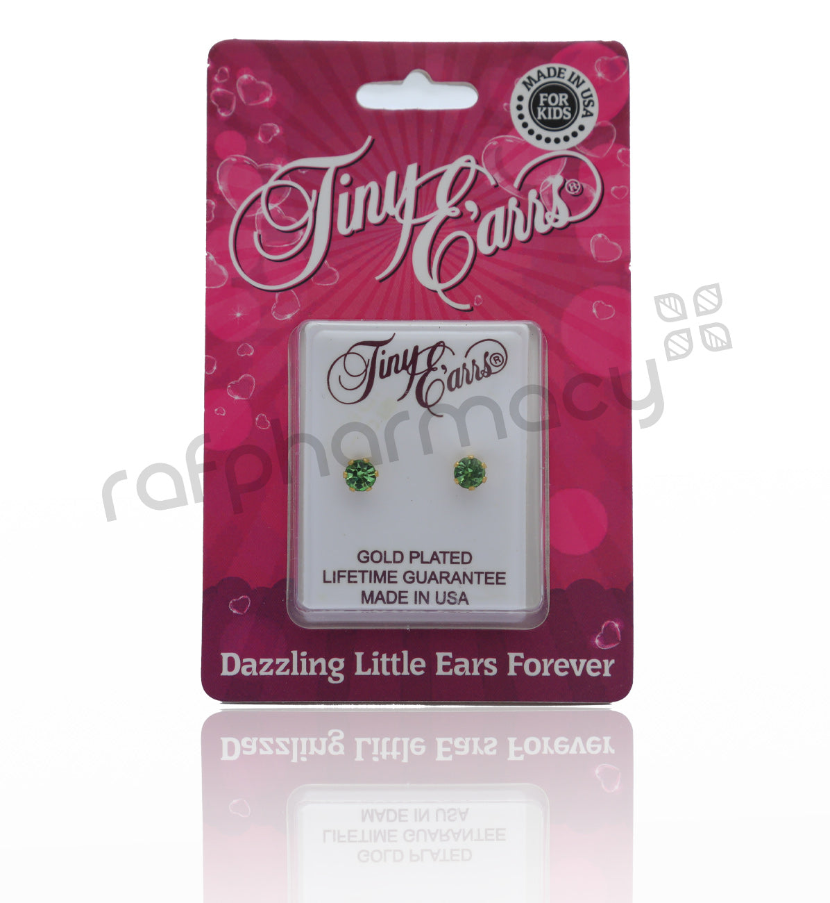 أقراط تيفاني أوغست الذهبية TE109-8-4MM