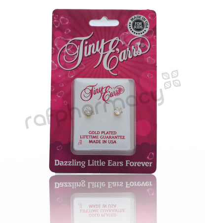 EARRS TE109S-4MM Cz Round silver