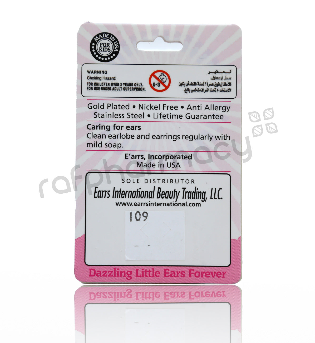 EARRS TE109S-4MM Cz Round silver