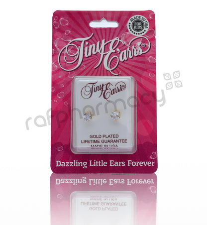 EARRS TE786-4X4 SQUARE CUBIC ZIRCONIA