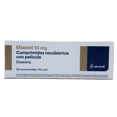 Ebastel 10mg Tablets 20'S
