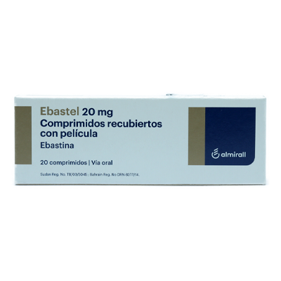 Ebastel 20mg Tablets 20'S