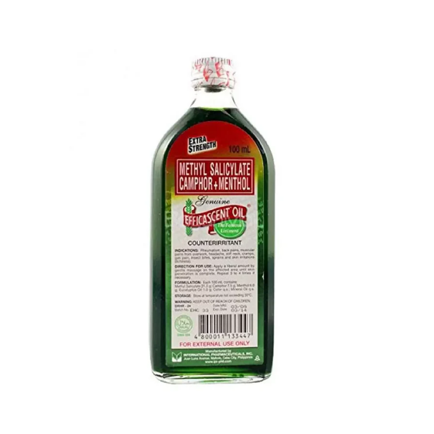 Efficascent Oil Ext Strenth 100Ml
