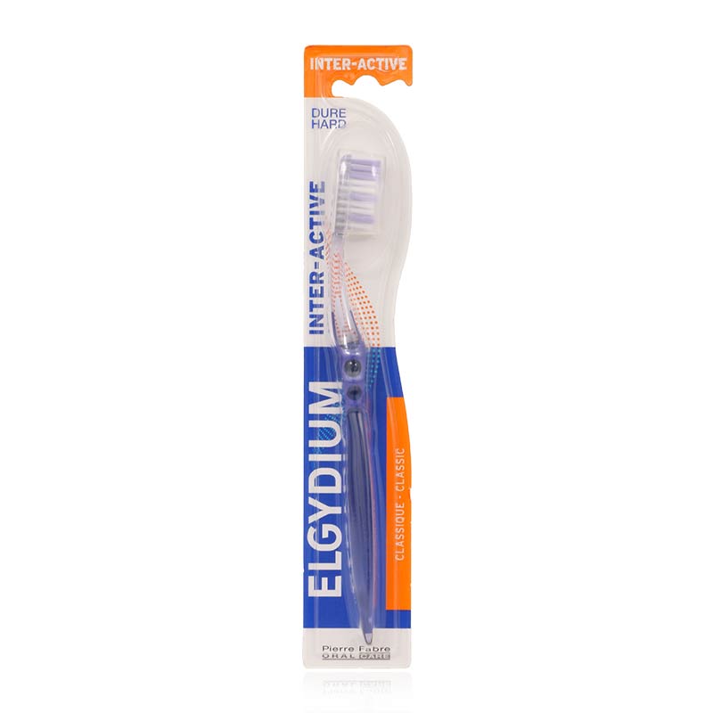 ELGYDIUM INTER-ACTIVE TOOTH BRUSH HARD