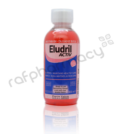 ELUDRIL ACTIVE MOUTHWASH 300ML