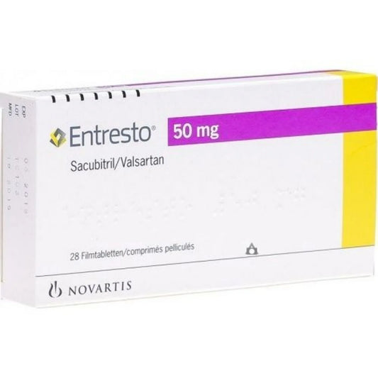 Entresto 50Mg Tablets 28'S
