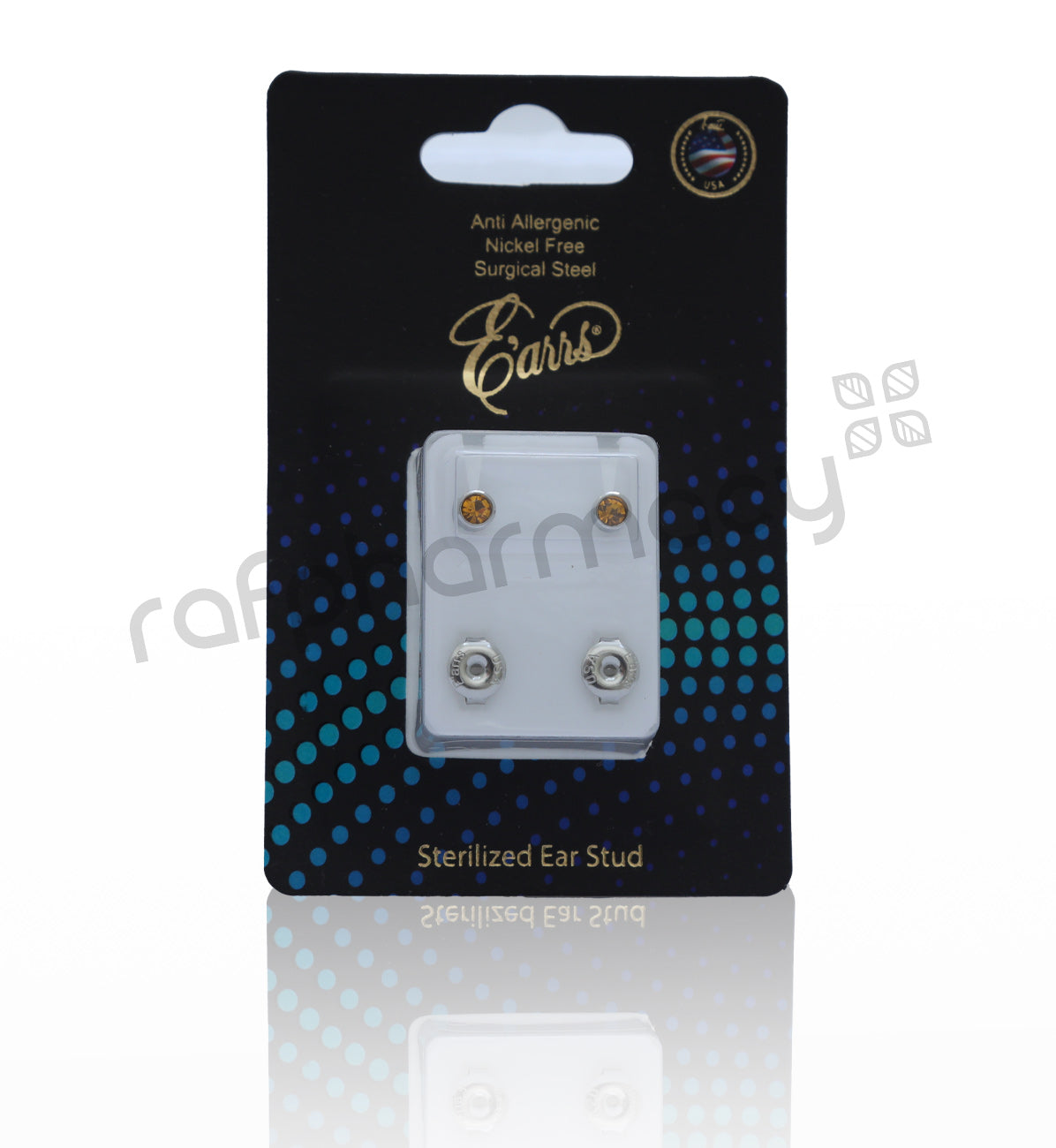 EPS401-11S PIERCING STUD STEEL STERILIZED EARRING-NOVEMBER