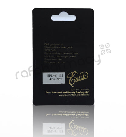 EPS401-11S PIERCING STUD STEEL STERILIZED EARRING-NOVEMBER