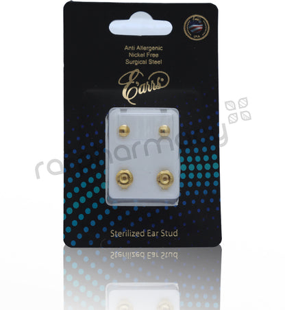 EPS401-13G-PIERCING STUD 4 MMFULL MOON-GOLD