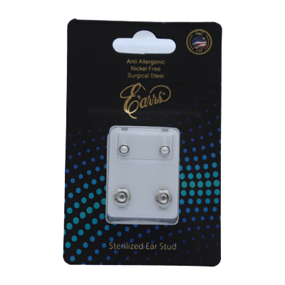 EPS401-17S-PIERCING STUD STERILIZED STEEL 4 MM PEARL