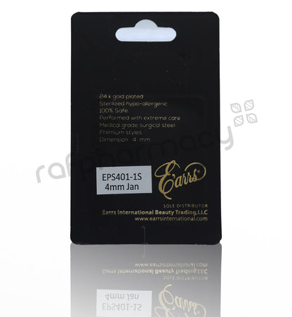 EPS401-1S-PIERCING STUD STEEL STERILIZED EARRING-JANUARY