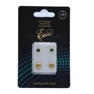 EPS401-5G-PIERCING STUD STERILIZED GOLD EARRING-MAY