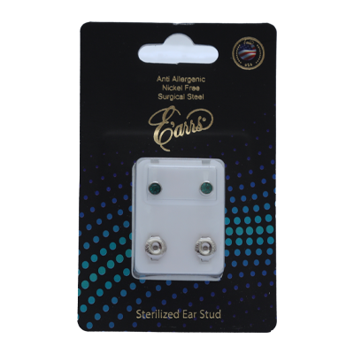 EPS401-5S-PIERCING STUD STEEL STERILIZED EARRING-MAY
