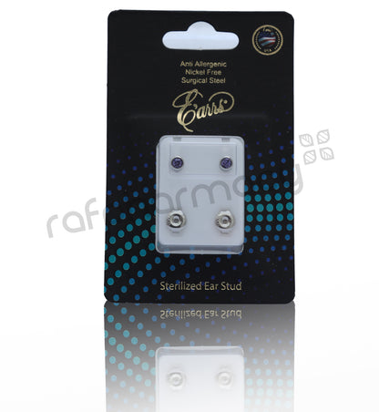 EPS401-6S-PIERCING STUD STEEL STERILIZED EARRING-JUNE