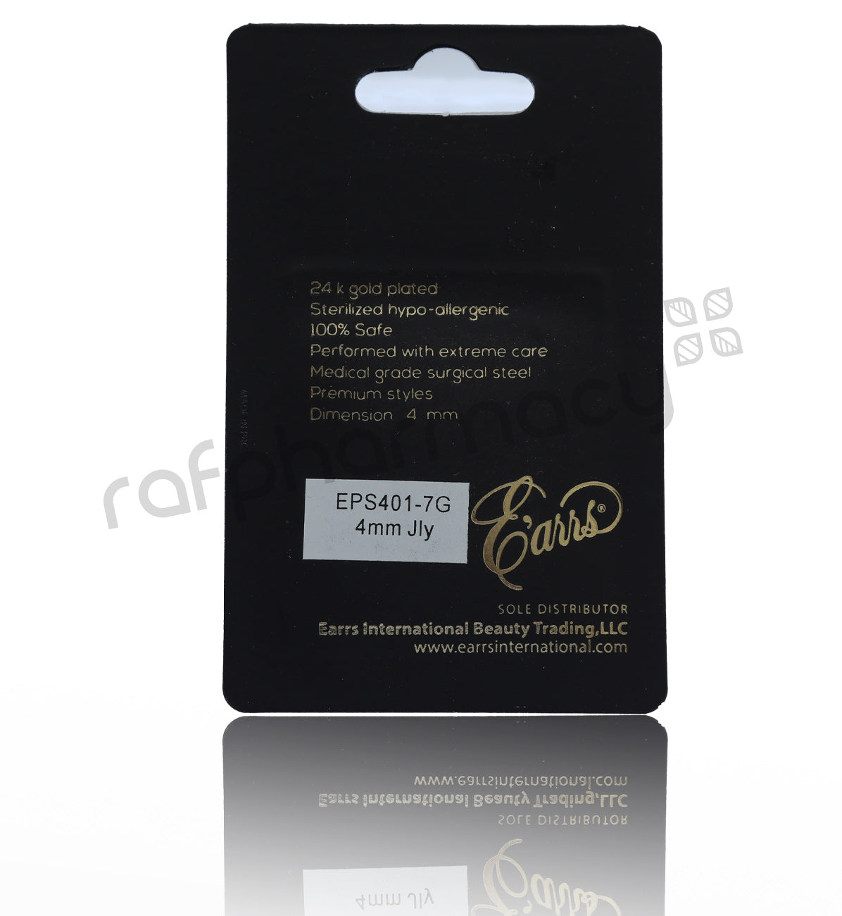 EPS401-7G-PIERCING STUD STERILIZED GOLD EARRING-JULY