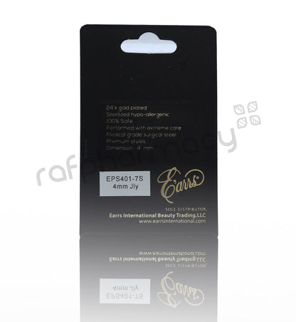 EPS401-7S-PIERCING STUD STEEL STERILIZED EARRING-JULY