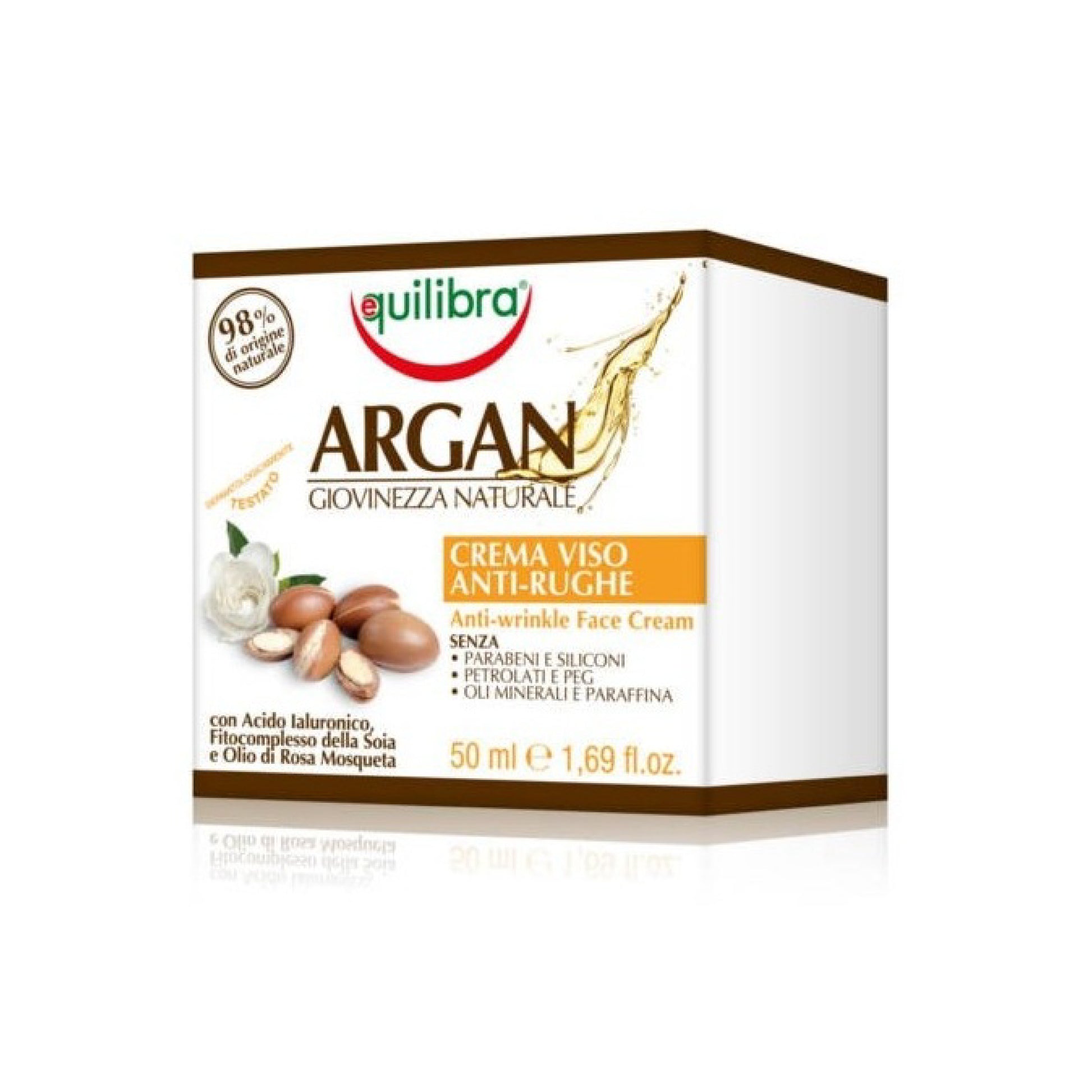 Equilibra Argan Nat Youth Anti Wrinkle Face Cream 50Ml