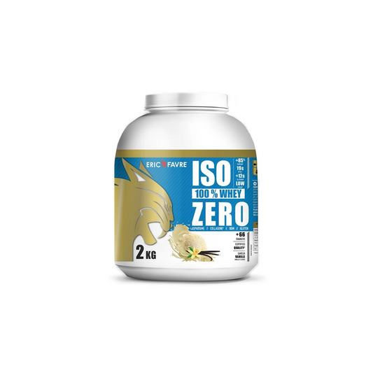 ERIC FAVRE PROTIEN POWDER ISO 100% WHEY ZERO VANILA 2KG