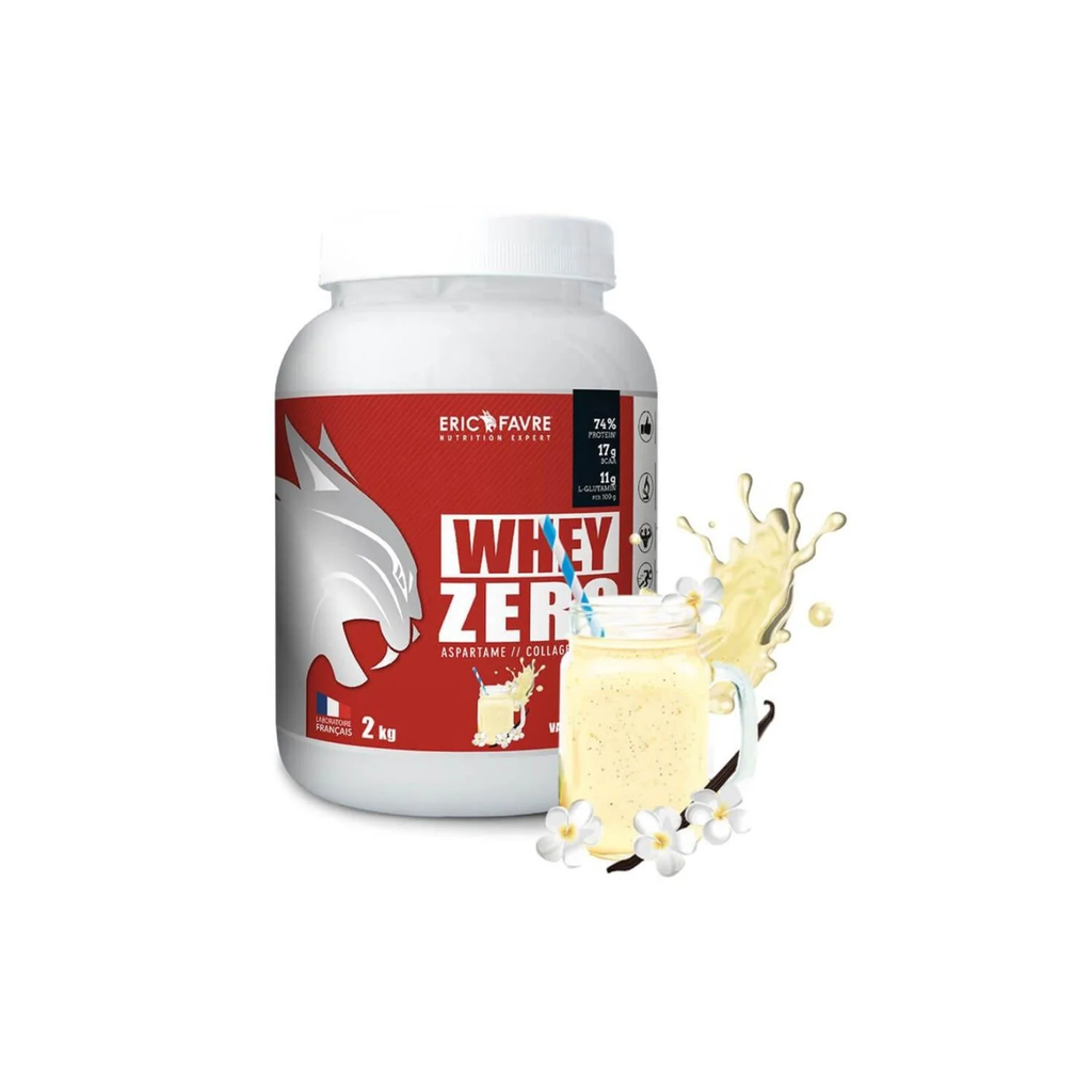 ERIC FAVRE PROTIN POWDER PURE WHEY PROTIEN ZERO VANILA CREAM 2KG