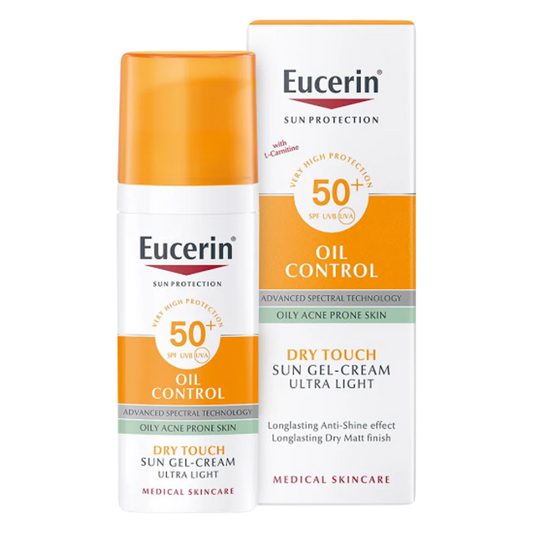 EUCERIN OIL CONTROL DRYTOUCH SPF 50+ U/L SUN GEL-CREAM 50ML