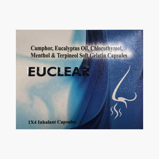 Euclear Inhalant Capsules 10'S