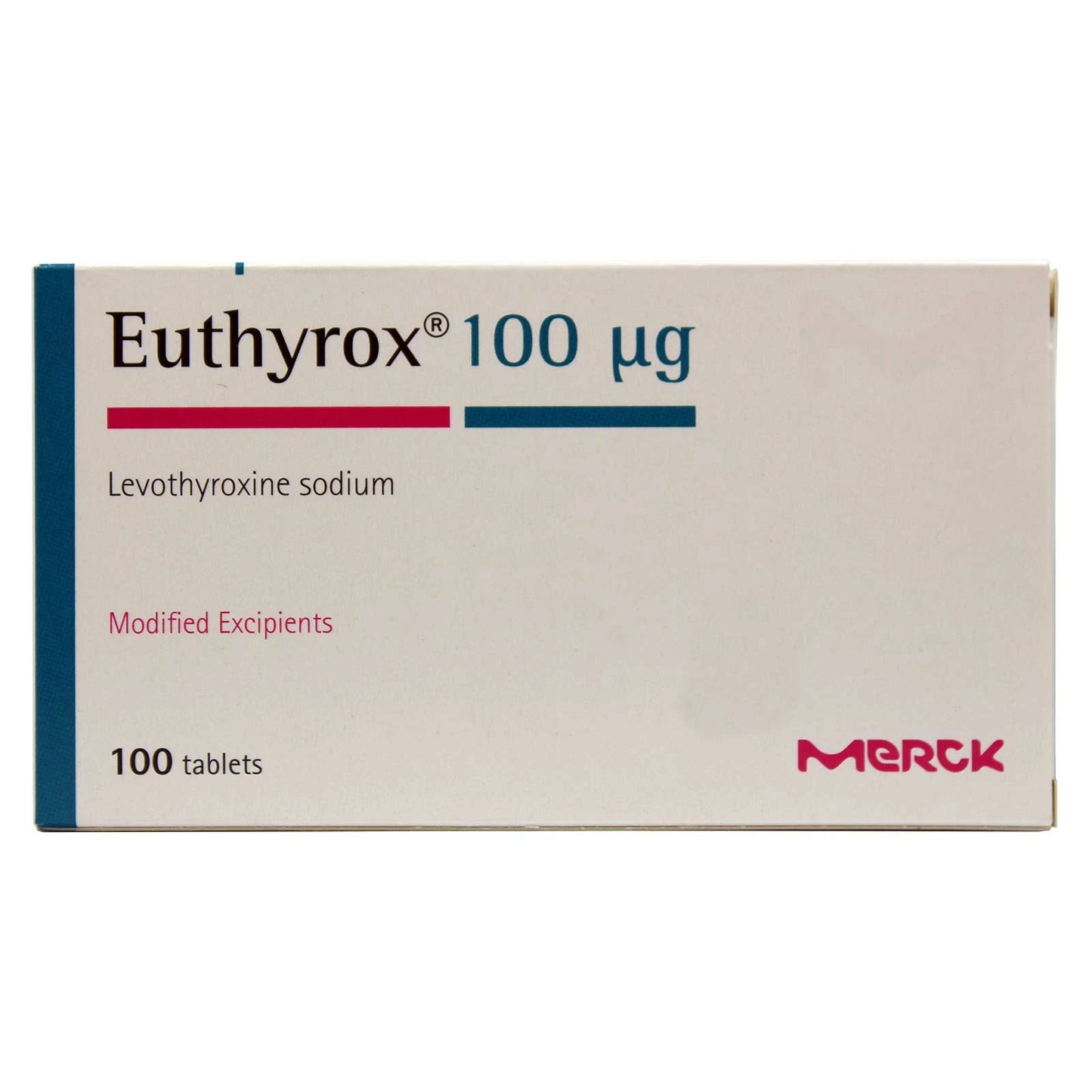 Euthyrox 100mcg Tablets 100'S